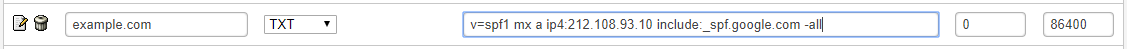 SPF Record